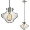LAMPA wisząca HK-CONGRESS-P-B-CM Elstead HINKLEY szklana OPRAWA zwis loftowy chrom - przezroczysty