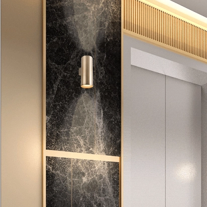 Ścienna LAMPA kinkiet TORRE LP-108/1W GD Light Prestige okrągła OPRAWA metalowa tuba loft złota