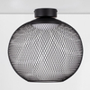 Okrągła lampa nasufitowa RITA LE44255 LED 19W 3000K jadalniana czarna