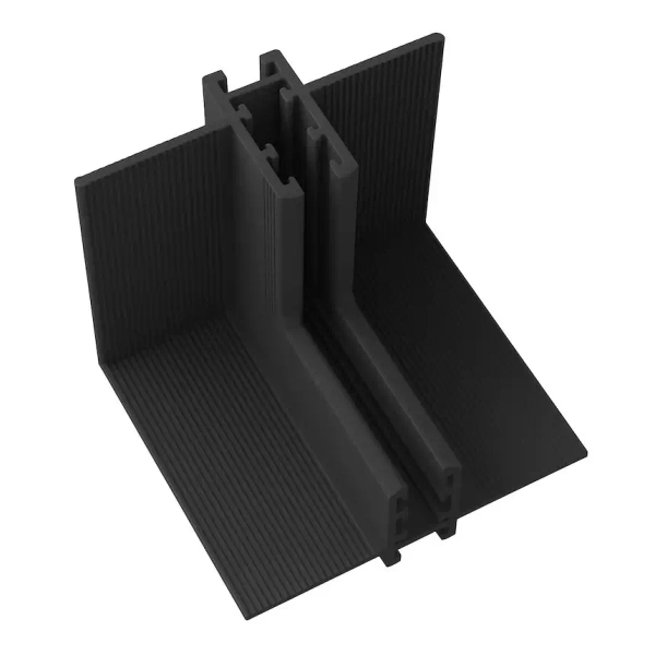 Narożnik do szyn typu L Magnetic Track ML2322 podtykowy czarny