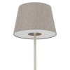 Nowoczesna podłogowa lampa TUTOIA 11683 tkanina beżowa