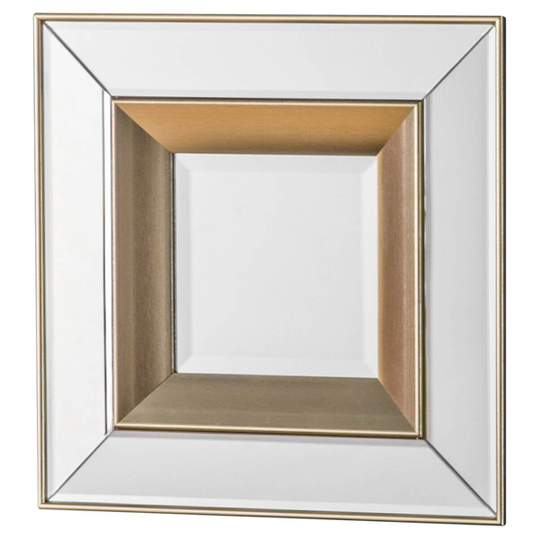 Stylowe lustra ścienne 4 sztuki Phantom 5055999228565 wstawka złota