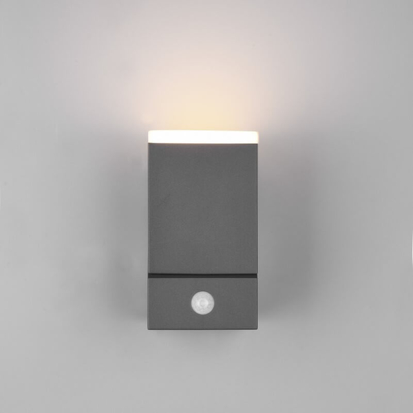 Zewnętrzny kinkiet ścienny HADOR DL142270669 LED 7W 3000K IP54 antracyt