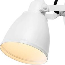 Kinkiet LAMPA ścienna FJÄLLBACKA 108084 Markslojd metalowa OPRAWA regulowana łazienkowa IP44 biała