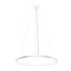 Nowoczesna lampa wisząca Agari LED 38W 3000K do pokoju biała