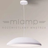 LAMPA wisząca WANTO 7561 Shilo okrągła OPRAWA zwis biały