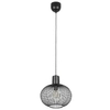 Zwis lampa salonowa GILA 365790132 Trio koszyk kula loft czarny