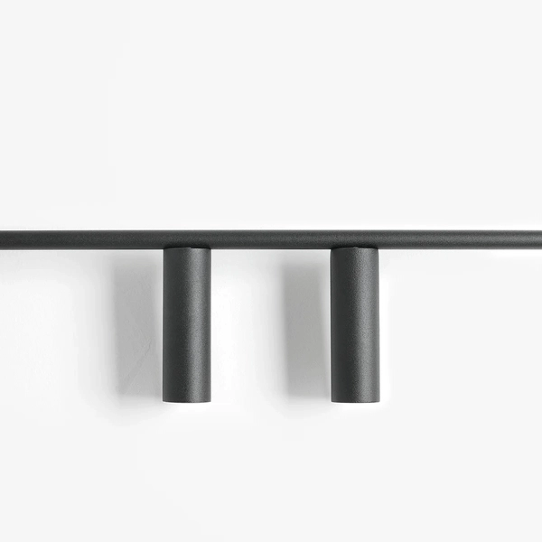 Lampa ścienna Trevo 1104D1 2-punktowy kinkiet czarny