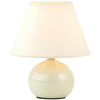 Abażurowa lampka stołowa Primo 61047/28 ceramiczna beżowy
