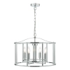 Łańcuchowa wisząca lampa Mya MYK0450 do kuchni świecznikowa chrom