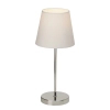 Stołowa lampka nocna Kasha 94874/05 dotykowa chrom biała