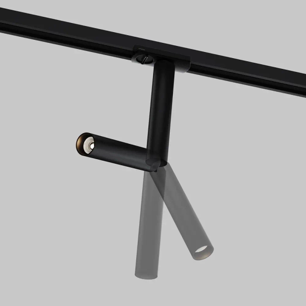 Lampa sufitowa jednofazowa Focus Dual TR142-1-6W3K-B LED 6W 3000K czarna