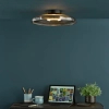 Szklany plafon do salonu Ansel ANS5222 LED 16W 3000K chrom