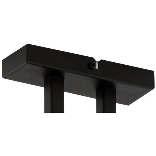 LAMPA sufitowa PRO 32147 Sigma abażurowa OPRAWA czarna złota