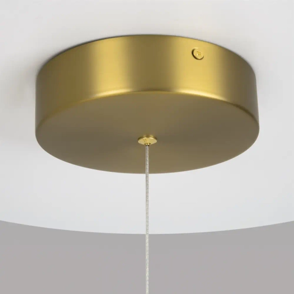 Ledowa wisząca lampa Radiance MOD278PL-L86G3K LED 80W 3000K złoty