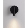 Metalowa lampa ścienna LAVONTO LE45529 LED 3W 3000K tuba czarna