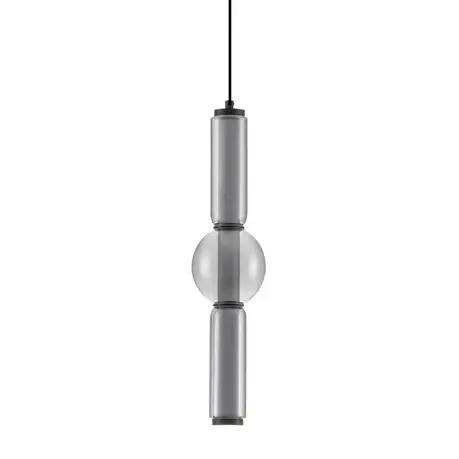 Lampa wisząca nad stół GLORICA LE45192 LED 15W 3000K tuba szara