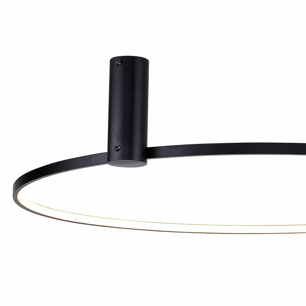 Sufitowa lampa LED Horik 89429-90BK Zumaline 40W 3000-6000K okrągła czarna