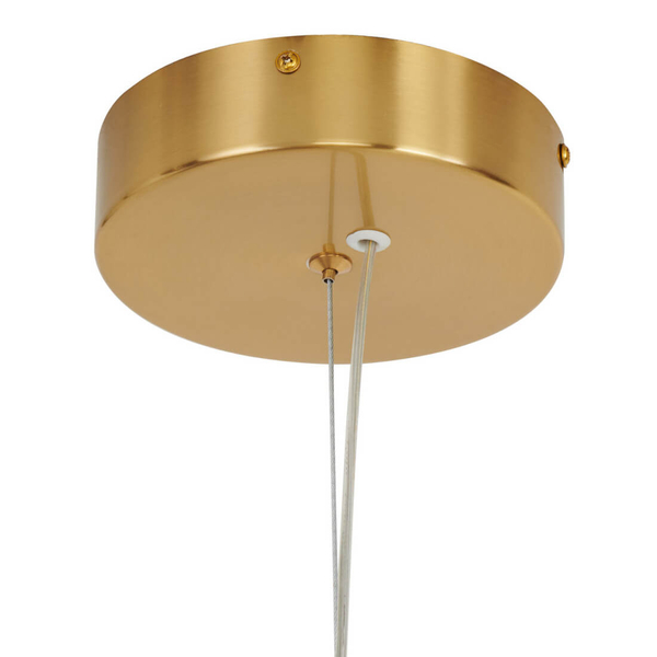 Wisząca lampa BRILLA ST-CP241210-6L GOLD LED 69W 3000K złoty biały