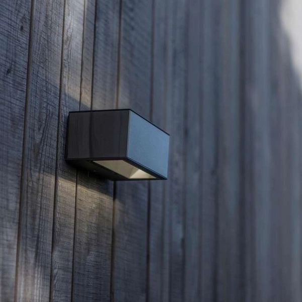 Zewnętrzna LAMPA kinkiet GEMINI 5189103118 Lutec metalowa OPRAWA ścienna LED 11W 4000K prostokątna outdoor IP54 stalowa