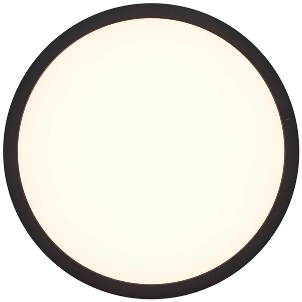 Okrągła lampa natynkowa Tuco HK19478S76 LED 16W czarny biały