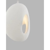 Designerska lampa wisząca LONTIZA LE45332 do salonu nad stół biała