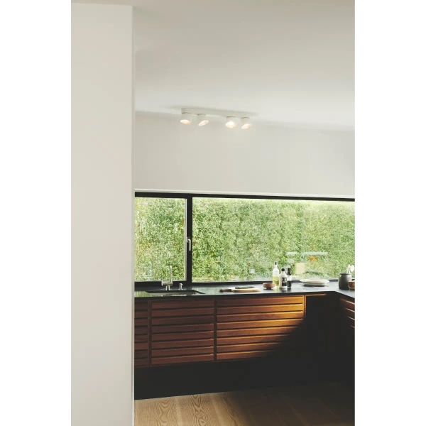 Podłużna lampa sufitowa Pitcher 2310430101 regulowana biały