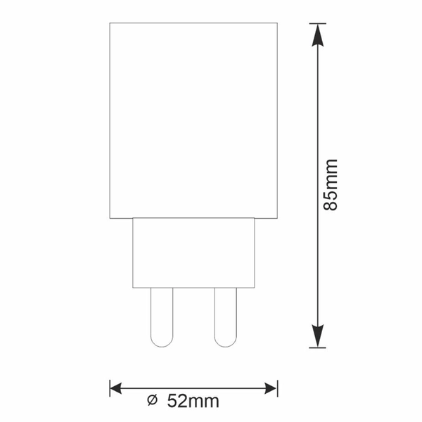 Gniazdko elektryczne sieciowe Smart Wifi 314178 Tuya białe