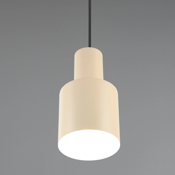 Regulowana lampa zwisająca ELIOR DL144319400 Trio zwis do jadalni beżowa