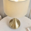 Lampa stołowa ściemnialna dotykowa mosiądz Piccadilly OUTLET