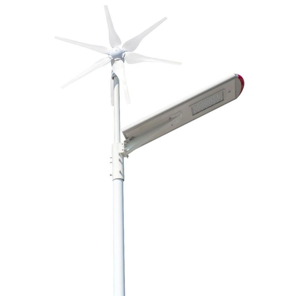 Hybrydowa lampa uliczna Windsun WS-40W+FA1M+SO4M Greenie LED 40W IP65 biała