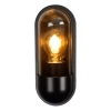 Kinkiet na ścianę CAPSULE 29897/01/30 Lucide IP54 loft czarna