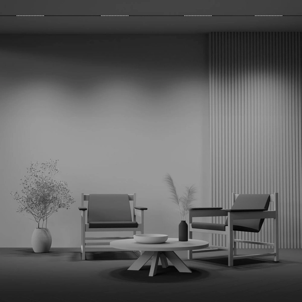 Ścieżka świetlna lampa sufitowa Points TR031-4-18W3K-S-DS-B LED 18W 4000K czarny