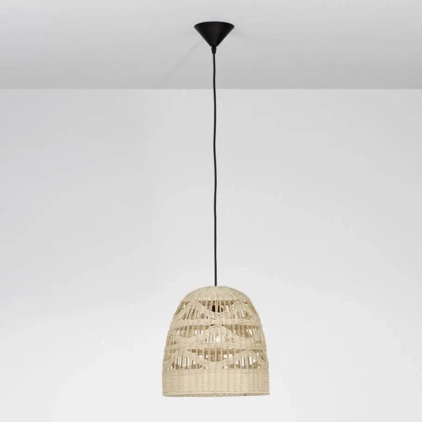 Lampa wisząca boho REYNOSA LE42948 do jadalni beżowa czarna outlet