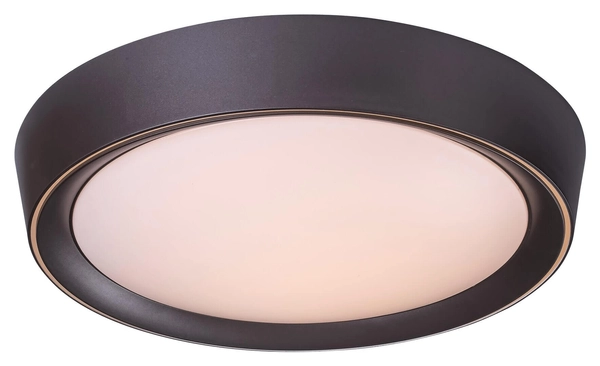 Plafoniera LAMPA sufitowa MOKKA 2987 Rabalux okrągła OPRAWA plafon LED 24W 3000K - 6000K z pilotem brązowy