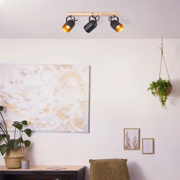 Loftowa lampa sufitowa Tronte 99797/86 regulowana złoty czarny