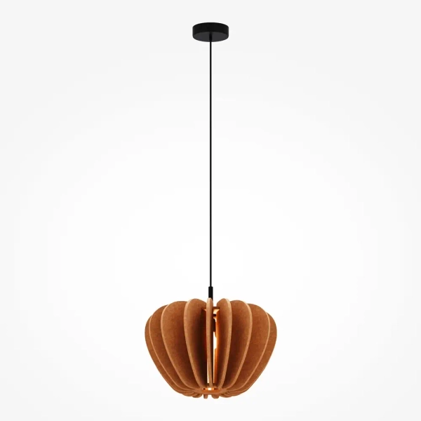 Lampa wisząca nad stół Cambio MOD398PL-01BR do salonu pomarańczowa