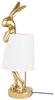 Biurkowa lampka stołowa Rabbit Kare 61598 złota biała