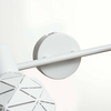 Spot LAMPA sufitowa REUS LP-8069/2WS WH Light Prestige metalowa OPRAWA regulowane reflektorki białe