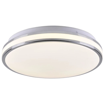 Natynkowy plafon Orbit 319036 LED 24W 4000K do sypialni chrom