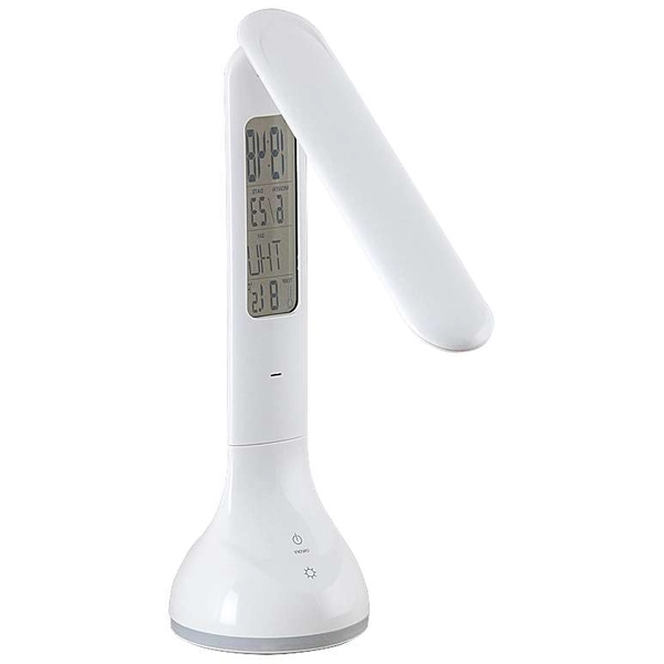 Stojąca LAMPA stołowa JUSTIN 1515 Rabalux biurkowa LAMPKA prostokątna LED 4W 4000K biała