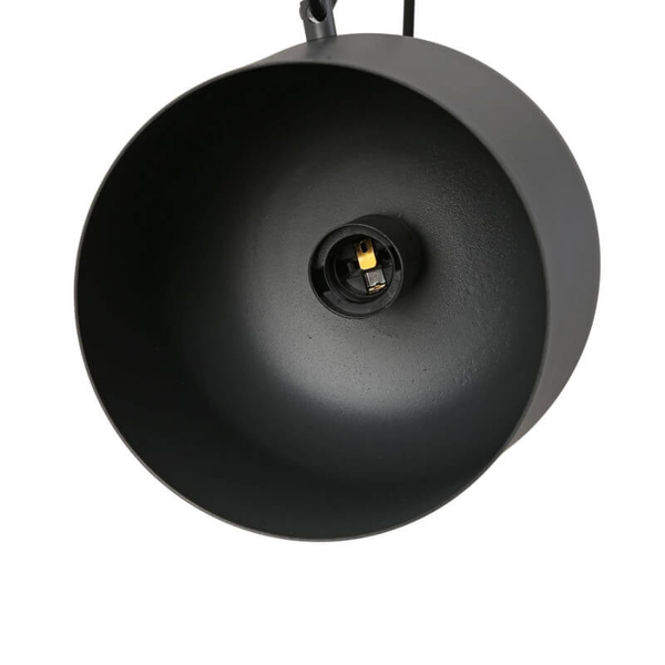 Salonowa lampa wisząca Spider ABR-SHIL-E27-W Abruzzo regulowana szara