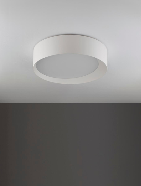Loftowa lampa sufitowa MUZQUIZ LE42841 do sypialni LED 30W 3000K biała