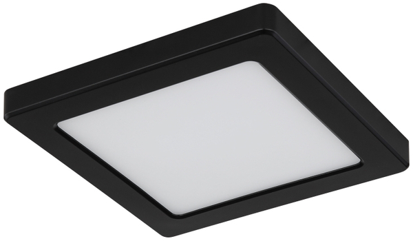 Lampa sufitowa Lasse 12380-12B do salonu LED 12W 3000-4500-6000K czarna