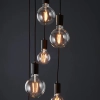 Wisząca lampa na kablu Studio 81535 loftowa czarny matowy