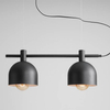 Loftowa lampa wisząca BERYL 976H1 Aldex metalowe kopuły