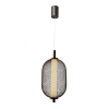Industrialna lampa wisząca Puma 31-35349 LED 10W 3000K owalna czarny