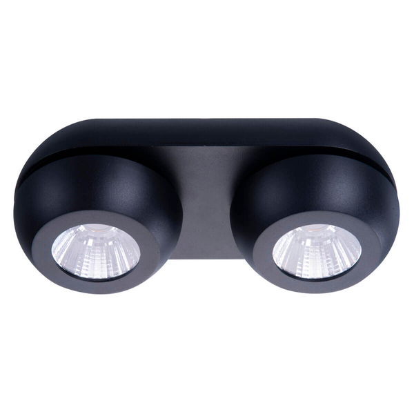 Przysufitowa lampa podwójna OJOS AZ4199 Azzardo LED 16W 3000K czarny