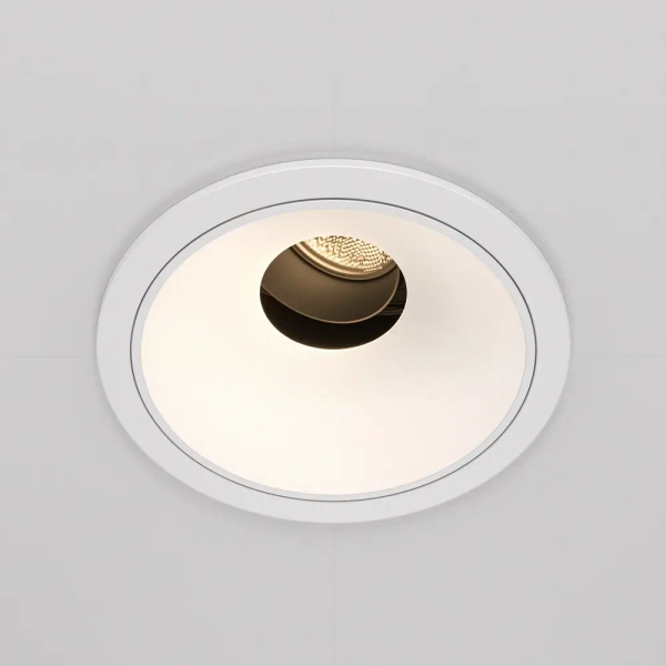 Sufitowa wpuszczana lampka Wise DL057-10W3K-W LED 10W 3000K biała