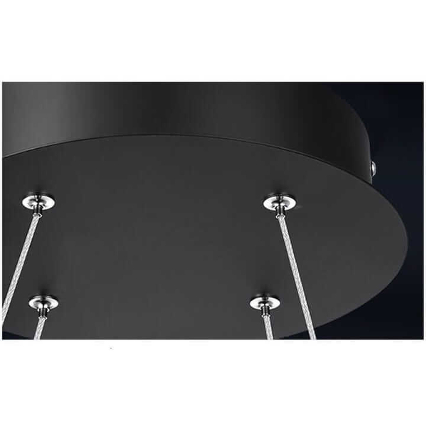 Lampa zwisająca Klavia CGKLAVIA-60 COPEL LED 99W 3000K circle ring czarna
